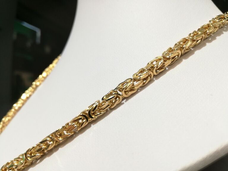 zloty-lancuszek-splot-krolewski-pr585-5350g-armii-krajowej-921-chelm