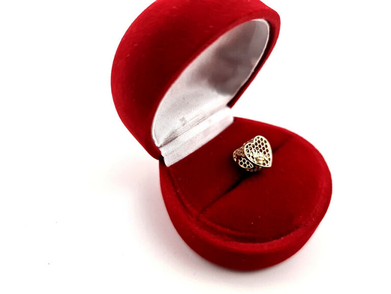 ZŁOTA ZAWIESZKA CHARMS SERCE OWAD 585 / 1,05 G