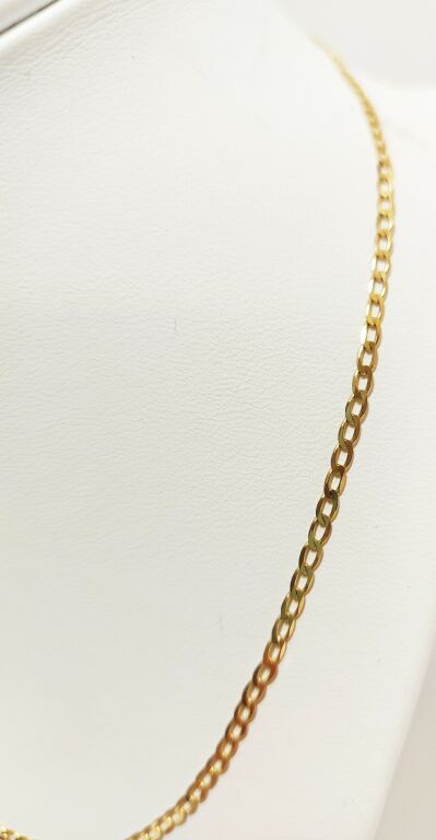 zloty-lancuszek-klasyczna-pancerka-585-stan-uzywany