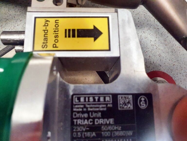 ZGRZEWARKA PÓŁAUTOMAT LEISTER TRIAC DRIVE
