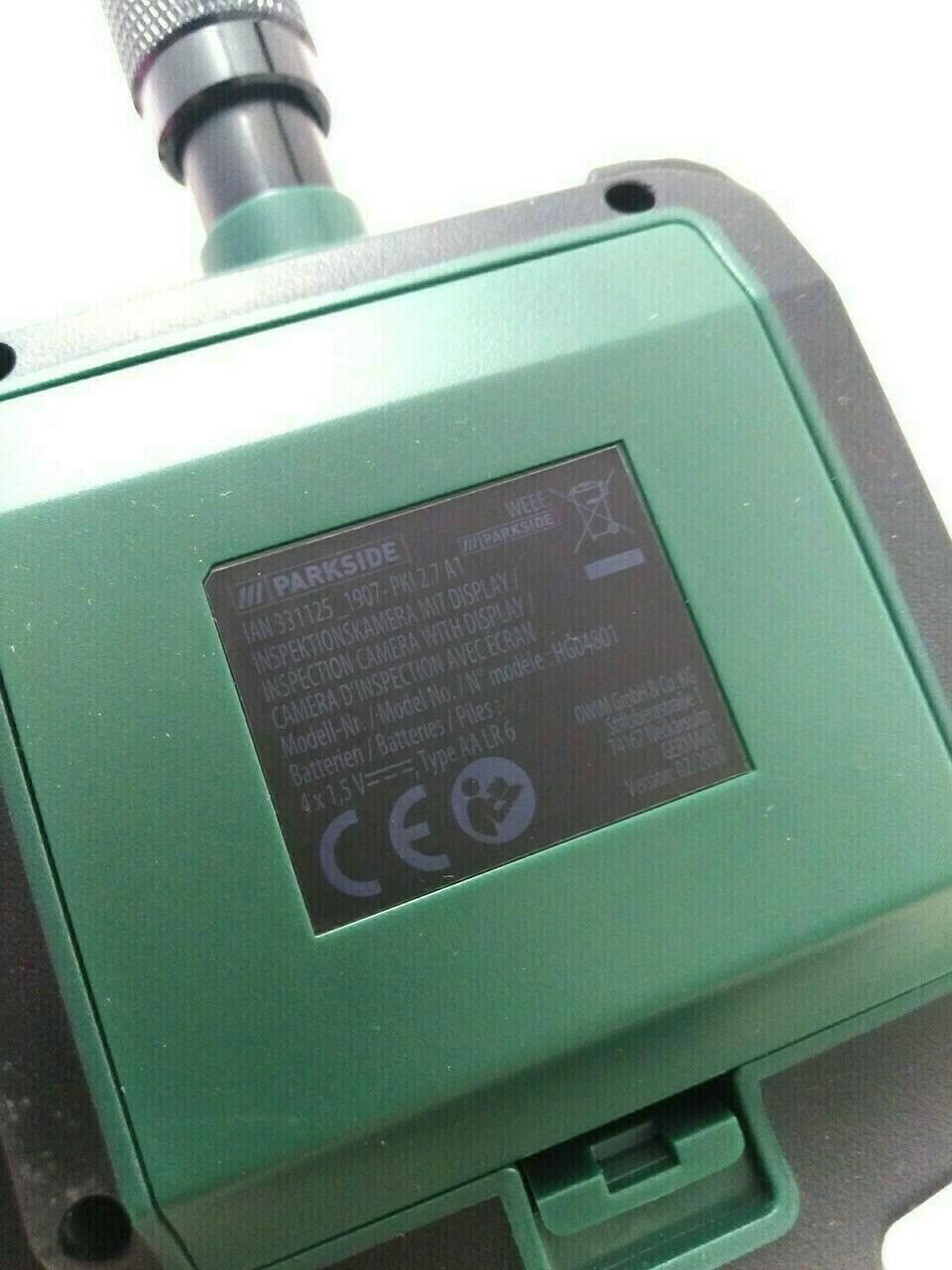 kamera-inspekcyjna-endoskop-parkside-pki-27-a1-stan-uzywany