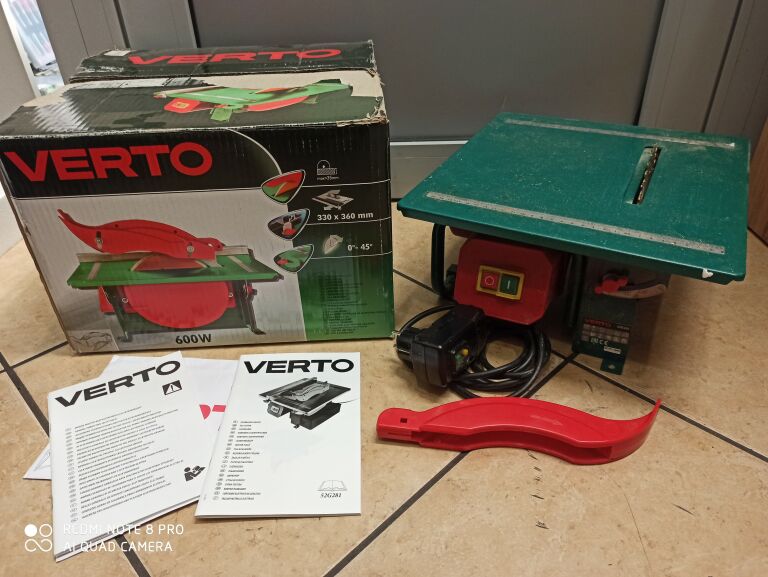 PILARKA STOŁOWA VERTO 600W 52G281