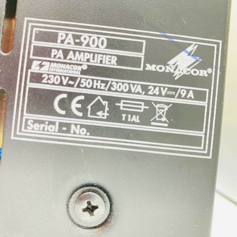 WZMACNIACZ MONACOR PA-900
