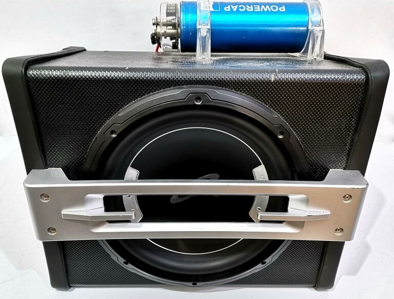 SUBWOOFER PEIYING ALIEN PY-BA300X + KONDENSATOR