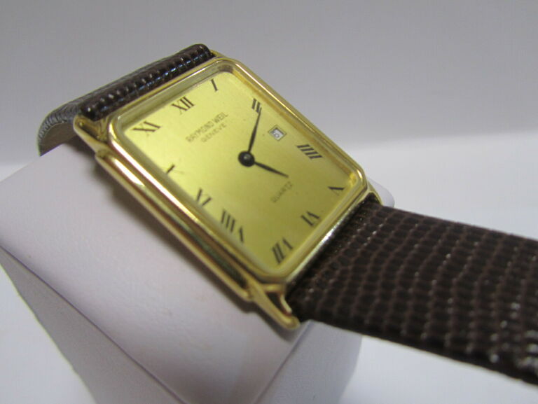 ZEGAREK RAYMOND WEIL 5600 18K GOLD ELECTROPLATED