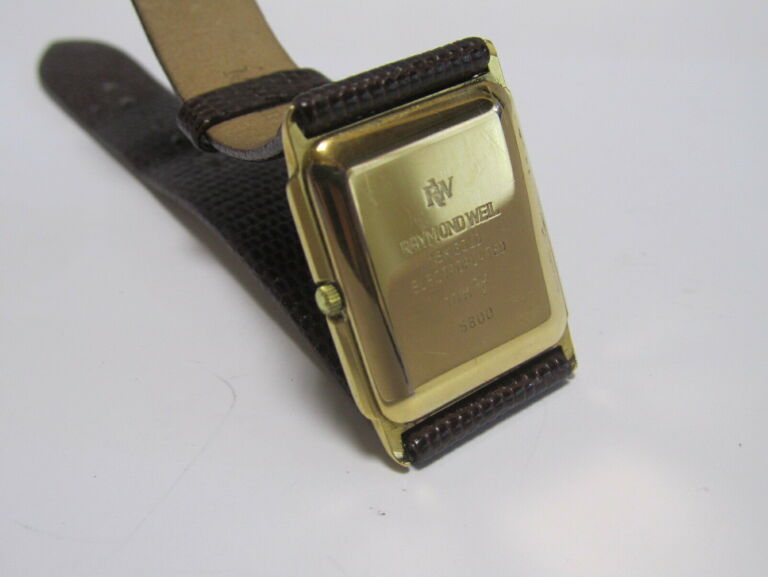 ZEGAREK RAYMOND WEIL 5600 18K GOLD ELECTROPLATED