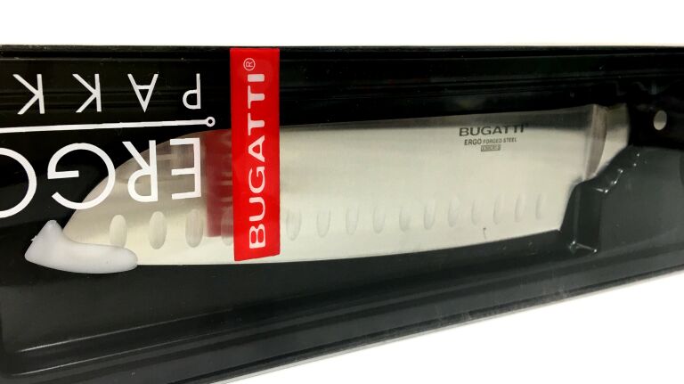 NÓŻ BUGATTI ERGO PAKKA SANTOKU 18CM