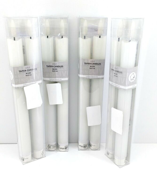 taper-candles-swieczki-jysk-stan-uzywany