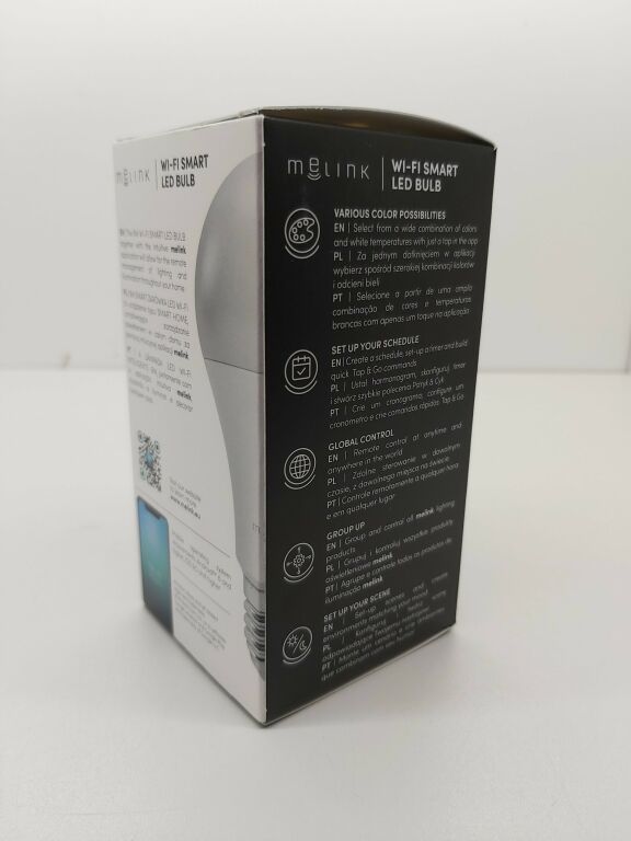 E27 9W SMART ŻARÓWKA WI-FI - MELINK