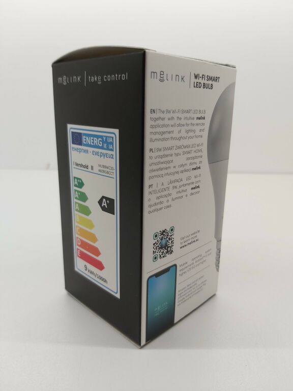E27 9W SMART ŻARÓWKA WI-FI - MELINK