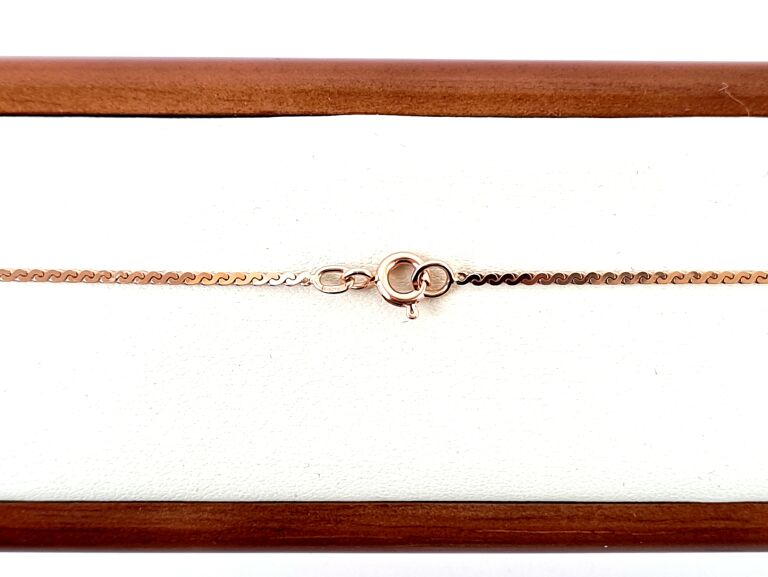 PIĘKNY ZŁOTY ŁAŃCUSZEK 583/5,82G/65CM