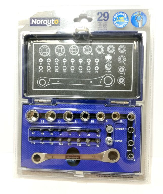 ZESTAW KLUCZY 29 SZTUK NORAUTO