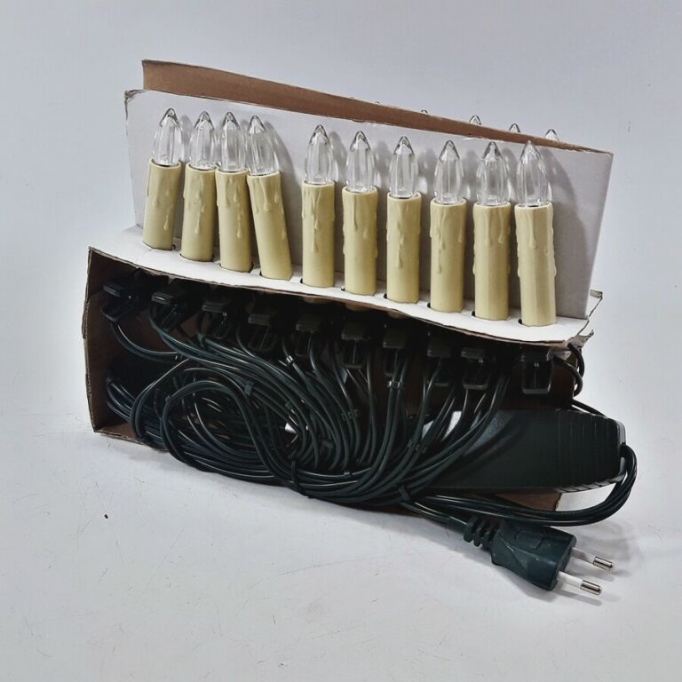 LED LAMPKI CHOINKOWE RETRO 20SZT