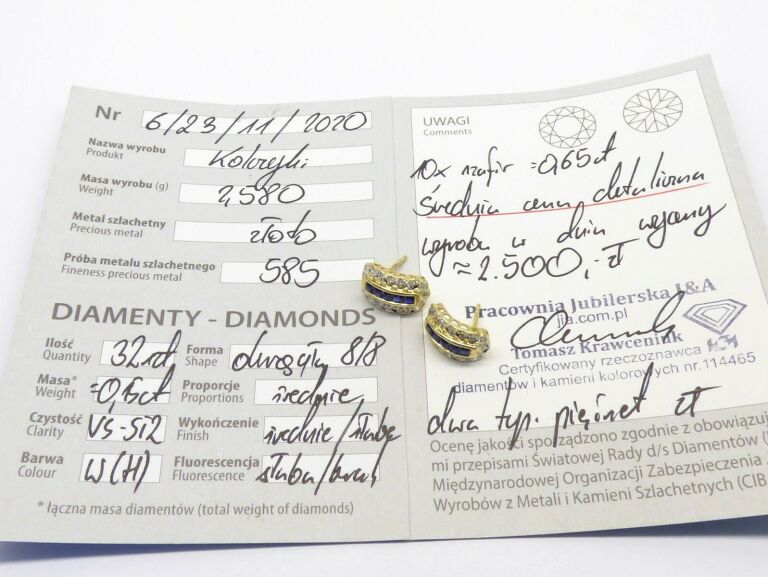 piekne-zlote-kolczyki-z-szafirami-i-diamentami-proba-zlota-585