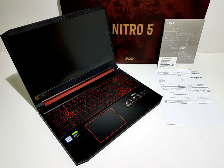 ACER NITRO 5 I5-9300H 8GB 512GB GTX1650 GWARANCJA