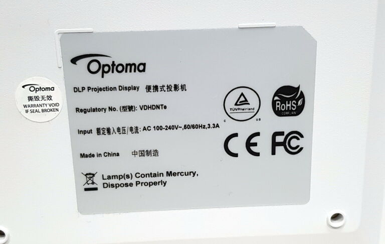 PROJEKTOR OPTOMA HD27EPOLECAM!