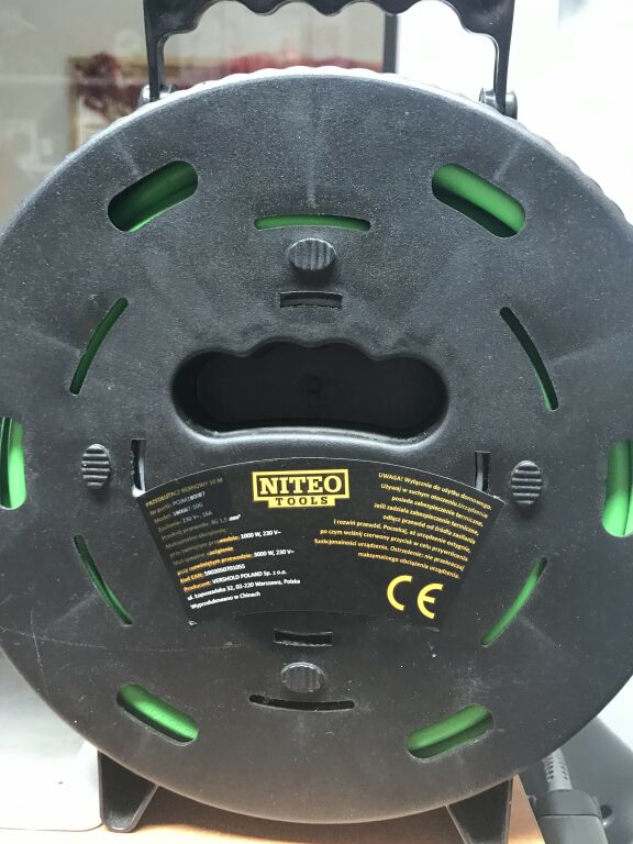 PRZEDŁUŻACZ BEBNOWY NITEO TOOLS 180087-10G 10M