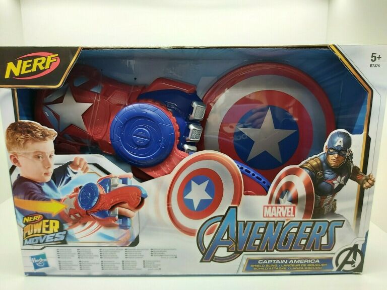 TARCZA MARVEL AVENGERS KAPITAN AMERICA NERF E7375