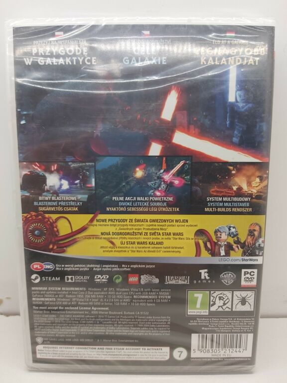 GRA PC - LEGO STAR WARS - GWIEZDNE WOJNY - FOLIA