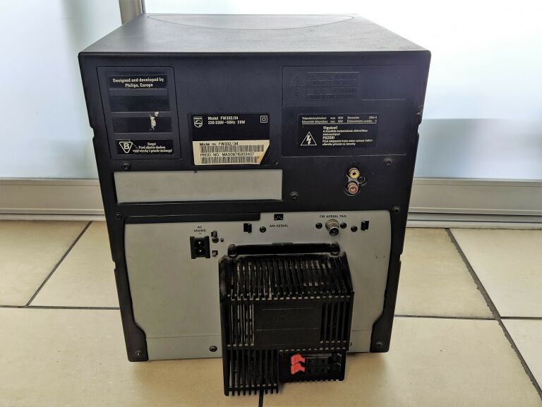 MINIWIEŻA PHILIPS FW 332 +2 GŁOŚNIKI #OPIS