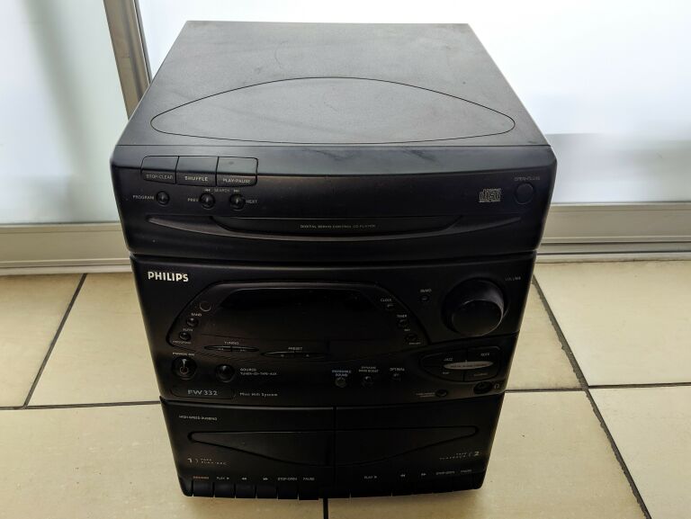 MINIWIEŻA PHILIPS FW 332 +2 GŁOŚNIKI #OPIS