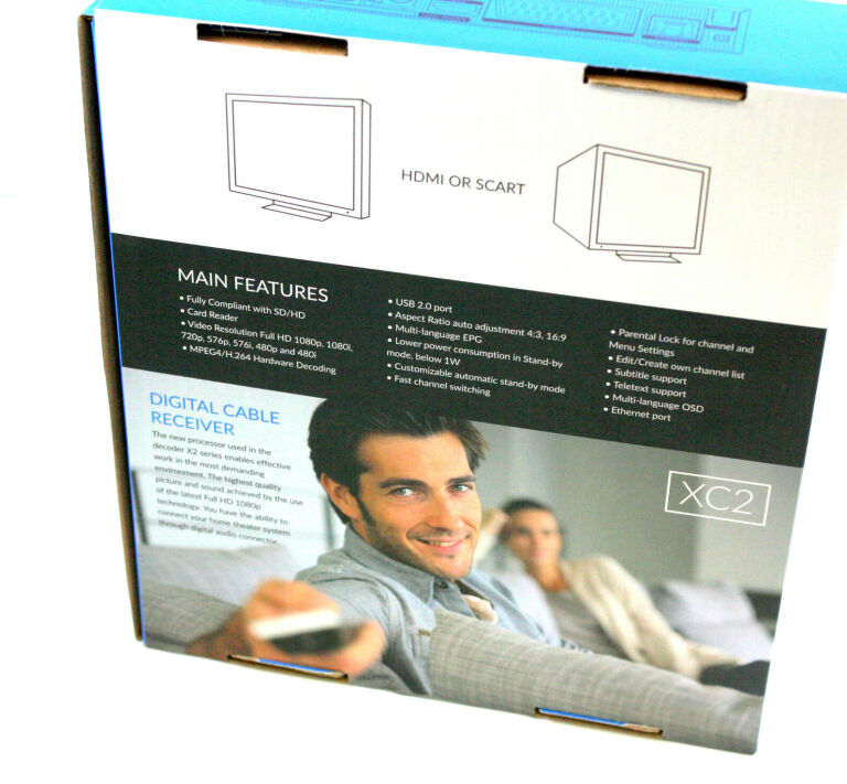 DEKODER DVB-C SKYMASTER HD-XC2-03
