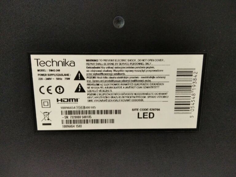 TELEWIZOR TECHNIKA SMART TV SM42-240