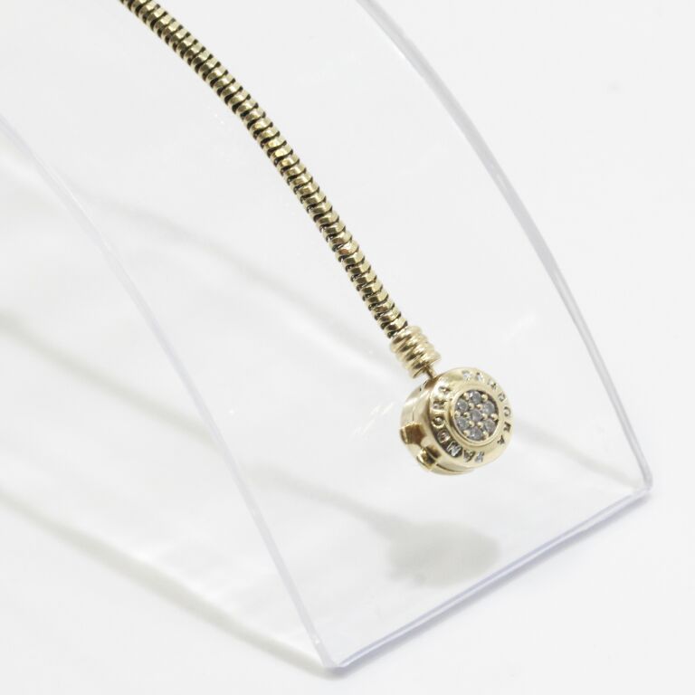 zlota-bransoletka-pandora-585-205cm-746g-cechy-brak