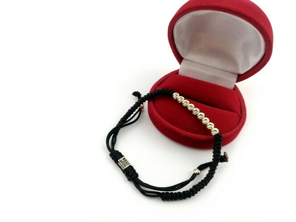 zlota-bransoletka-na-sznurku-kulki-585-268g-marka-inna-marka