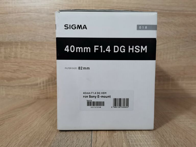 OBIEKTYW SIGMA A 40 MM F/1.4 DG HSM GWR!