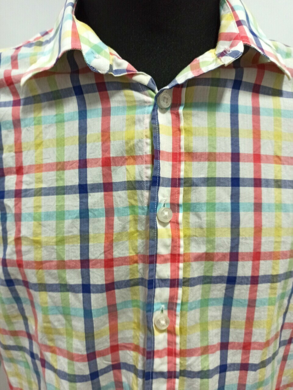 koszula-lambert-wolczanka-rozm42-pure-cotton-wzor-dominujacy-kratka