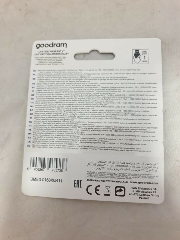 NOWY PENDRIVE 16GB GOODRAM
