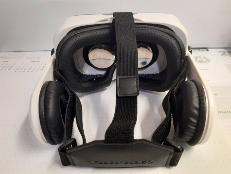 OKULARY GOGLE VR - FEELSENSE 360 + SŁUCHAWKI