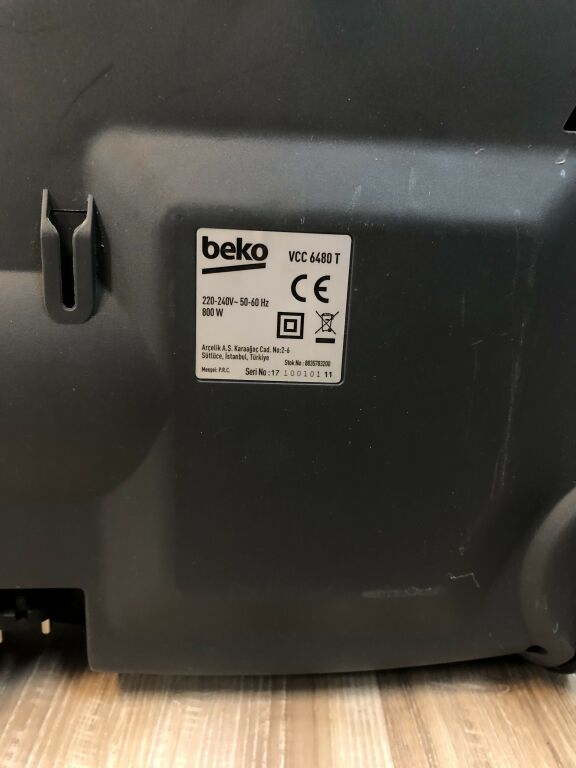 ODKURZACZ BEKO VCC61605AF