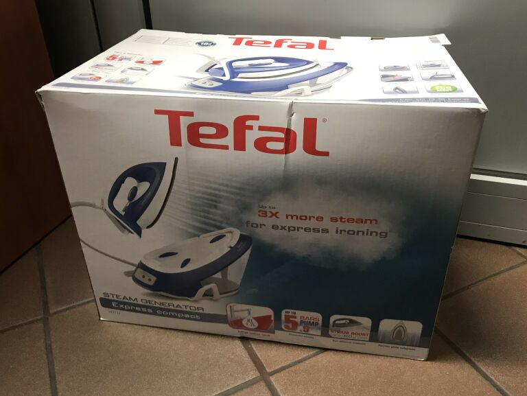 TEFAL ŻELAZKO PAROWE EXPRESS COMPACT SV7112E0