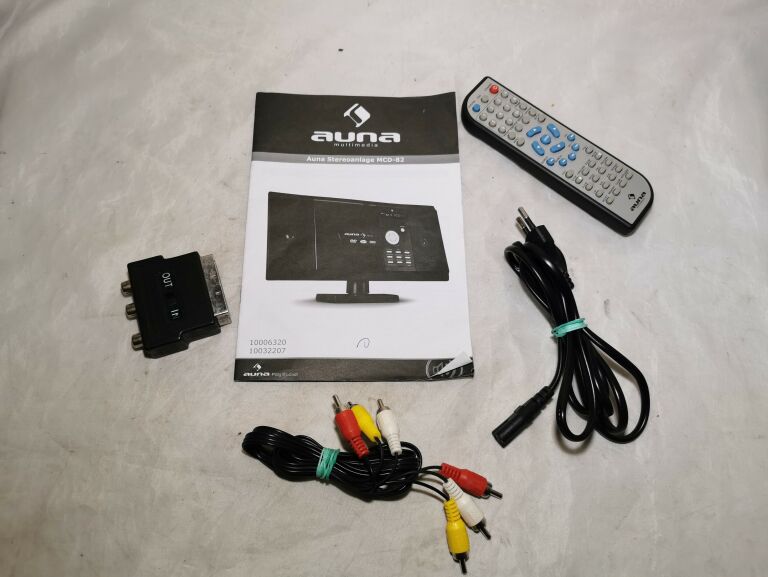 AUNA MCD-82 WIEŻA STEREO DVD USB SD MPEG4 D13-183