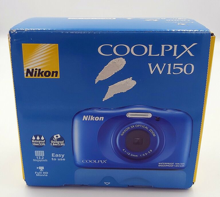 NIKON COOLPIX W150 WODOODPORNY NIEBIESKI