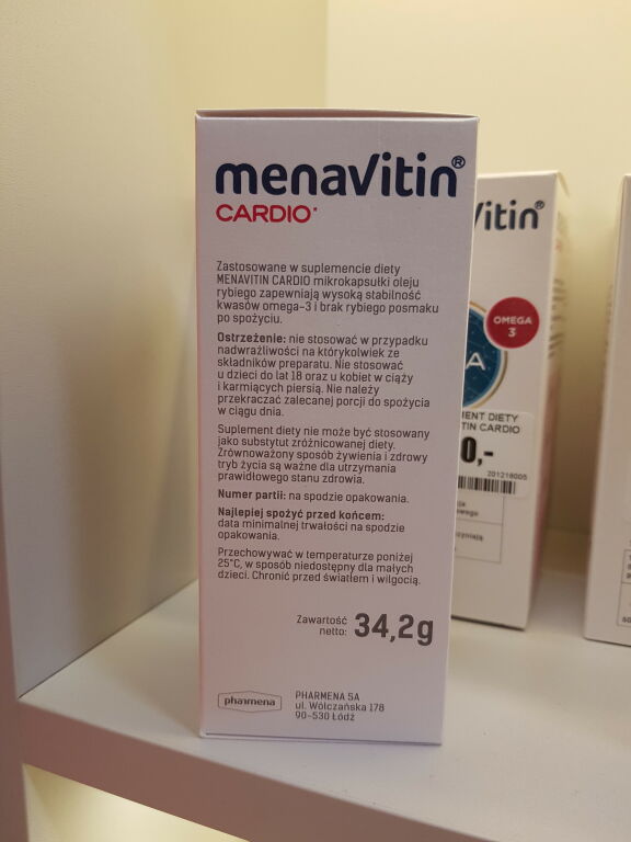 SUPLEMENT DIETY MENAVITIN CARDIO