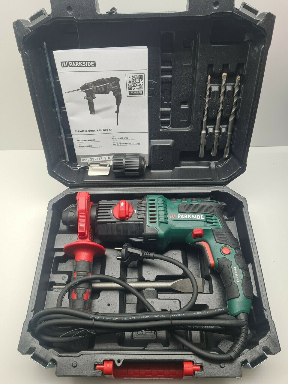 mlotowiertarka-parkside-pbh-800-a1-800w-stan-powystawowy