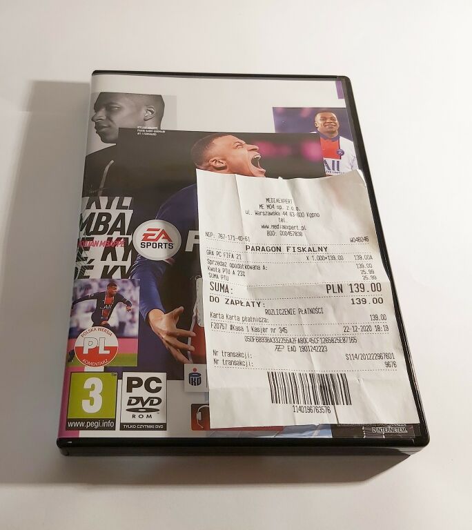GRA NA PC FIFA 21 GWARANCJA