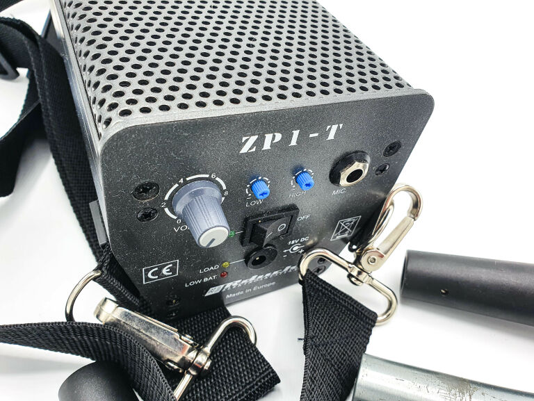 PRZENOŚNY ZESTAW NAGŁAŚNIAJĄCY ZP1-T+4 MIKROFONY