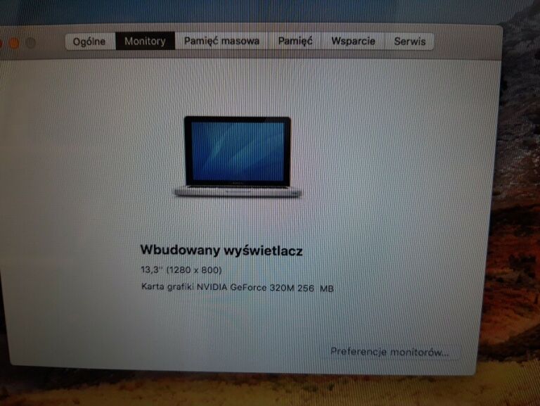 APPLE MACBOOK PRO 13 A1278