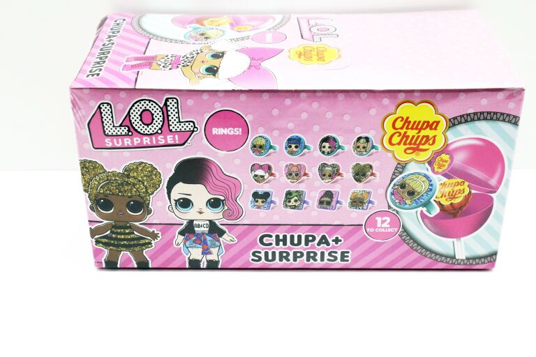LOL SURPRISE CHUPA CHUPS + PIERŚCIONEK