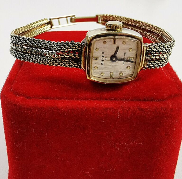 zloty-zegarek-anker-proby-585-stan-uzywany