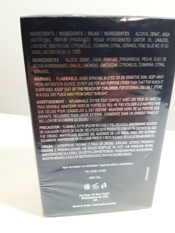 FERINE ZAPACH DLA MĘŻCZYZN 100ML PERFUMY MĘSKIE
