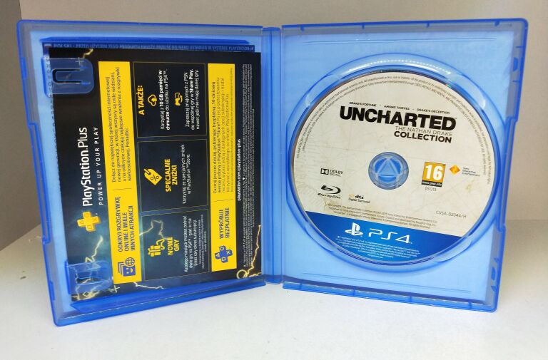 GRA PS4 UNCHARTED KOLEKCJA NATHANA DRAKE'A