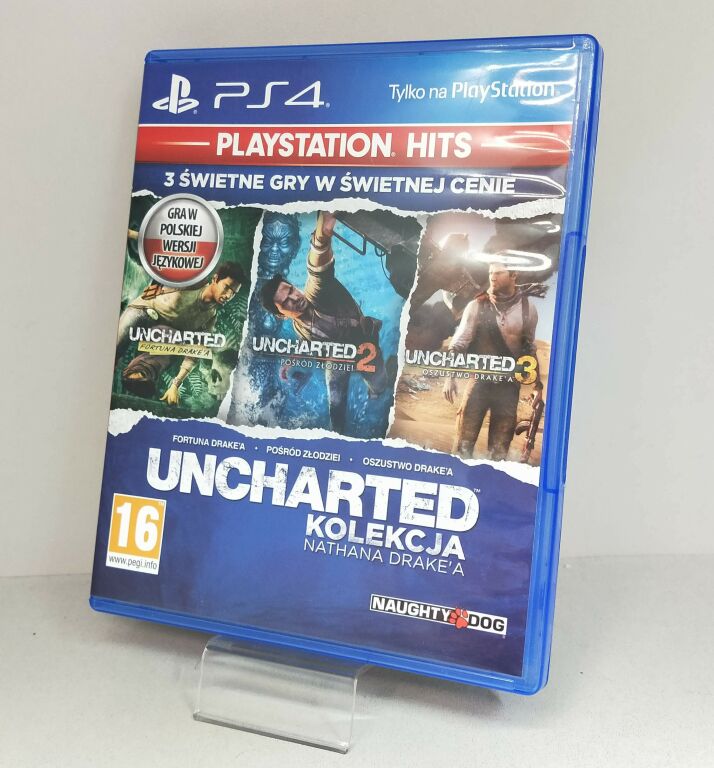 GRA PS4 UNCHARTED KOLEKCJA NATHANA DRAKE'A