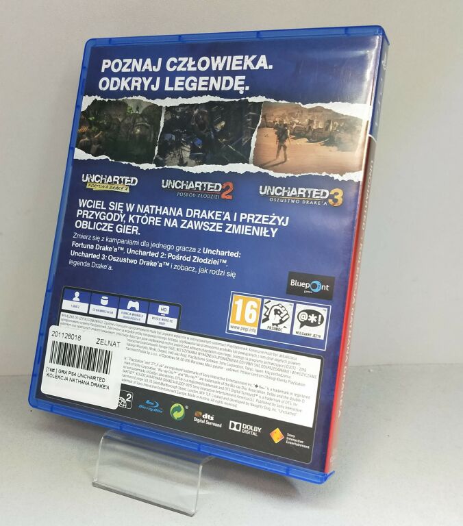 GRA PS4 UNCHARTED KOLEKCJA NATHANA DRAKE'A