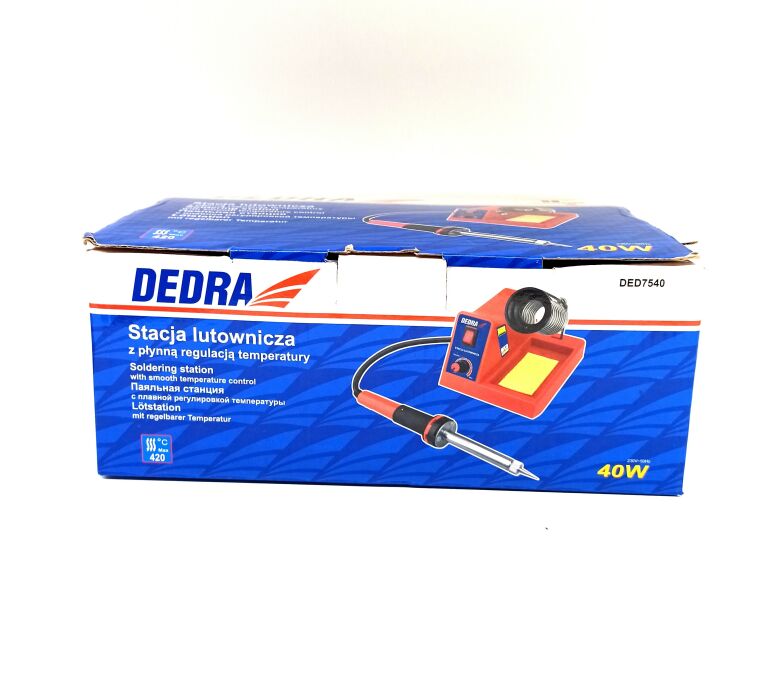 STACJA LUTOWNICZA DEDRA DED7540