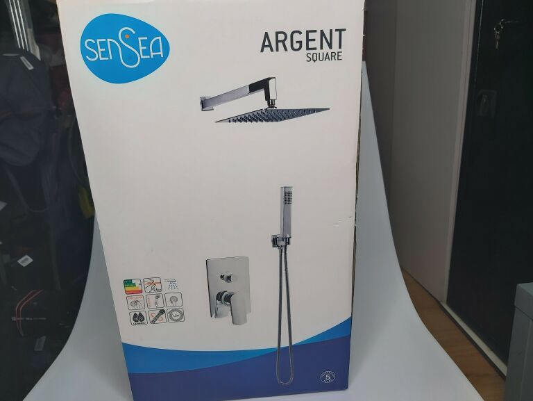 KOLUMNA NATRYSKOWA ARGENT SQUARE SENSEA OKAZJA !!